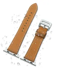 Men and women universal Hermes watch strap suitable for Apple iwatch8/7 leather applewatch654SE/38/40/41/42/45/49 quality new