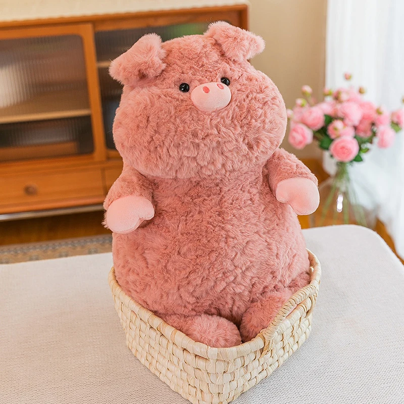 Cute Pink Pig Plush Doll Stuffed Animals Toys Soft Pillow Muppet Home Decoration Birthday Christmas New Year Gifts