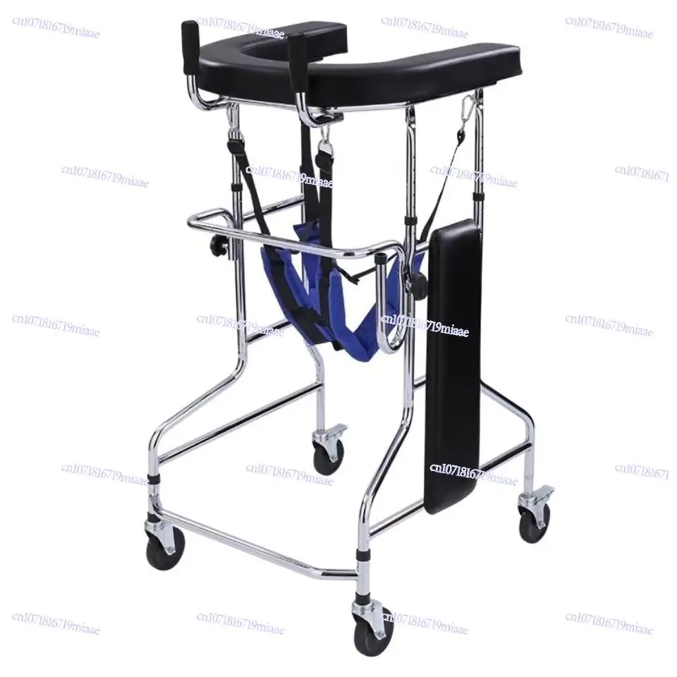 Adult Lightweight U-Shaped Belt Multi-functional Walker with Gear Release Lower Limb Training