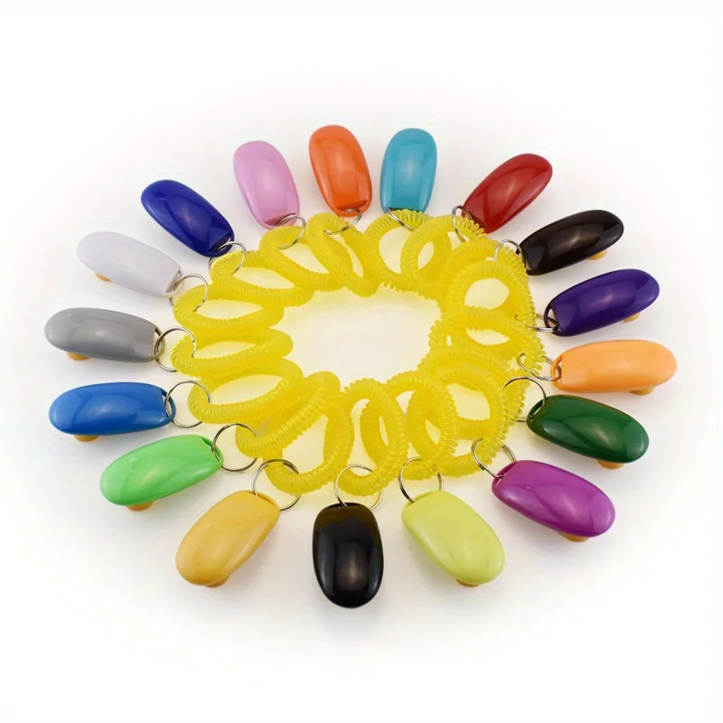 قطعة واحدة من مدرب صوت الحيوانات الأليفة، الفرس، مدرب صوت الحيوانات الأليفة، أداة تدريب الكلاب التفاعلية، سوار أصفر #5