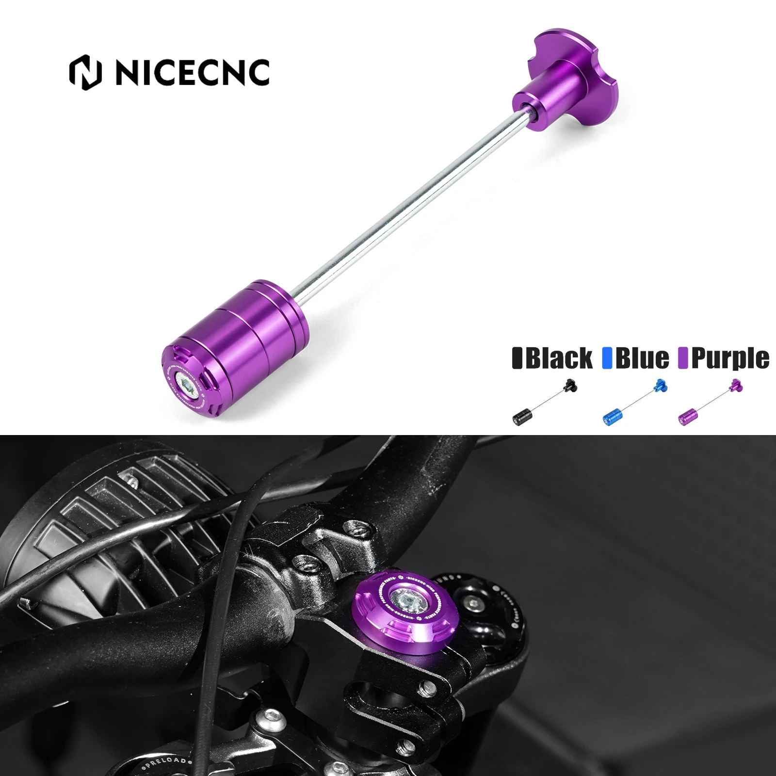 

NICECNC For Surron Light Bee X S L1E For Segway X160 X260 Motocross 30MM Front Fork Suspension Core Electric Off-Road Bike