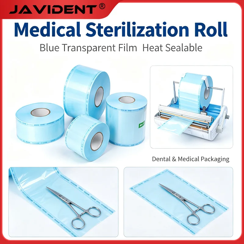 200M Dental Sterilization roll Bags Disposable Autoclave Packing Bag For Tattoo Accessory Sterilize Dentistry Supplies