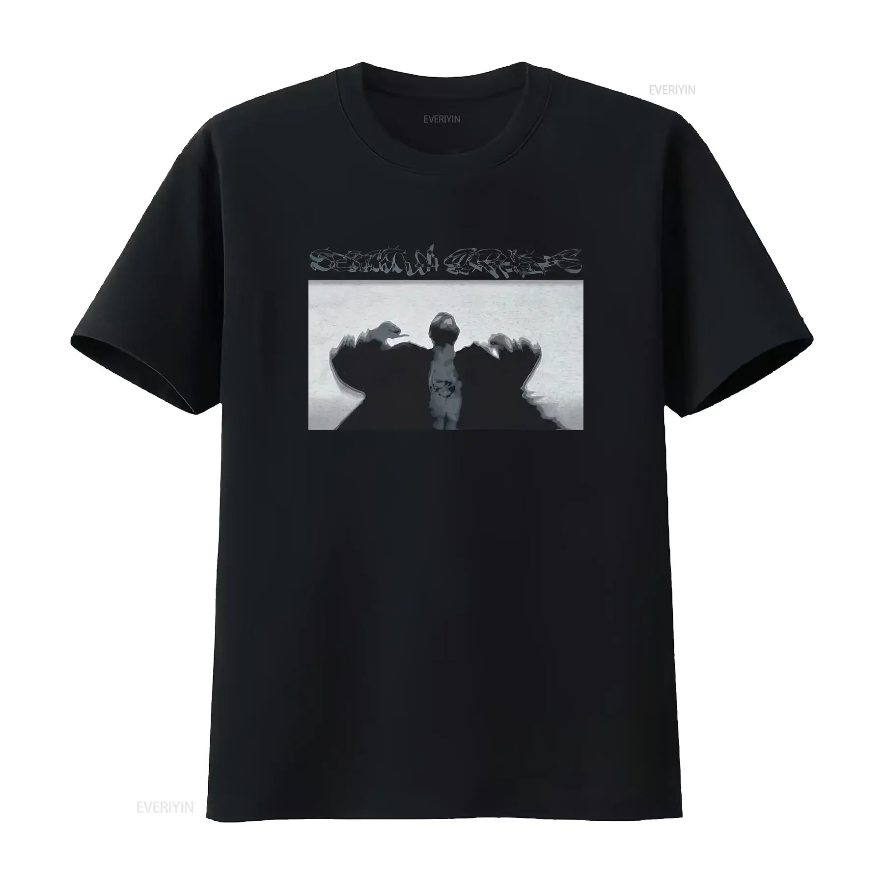 DEATH GRIPS Come Up And Get Me Black T Shirt Stylish Design Perfect for Rock Fans vintage Washed graphic homme Soft fashion