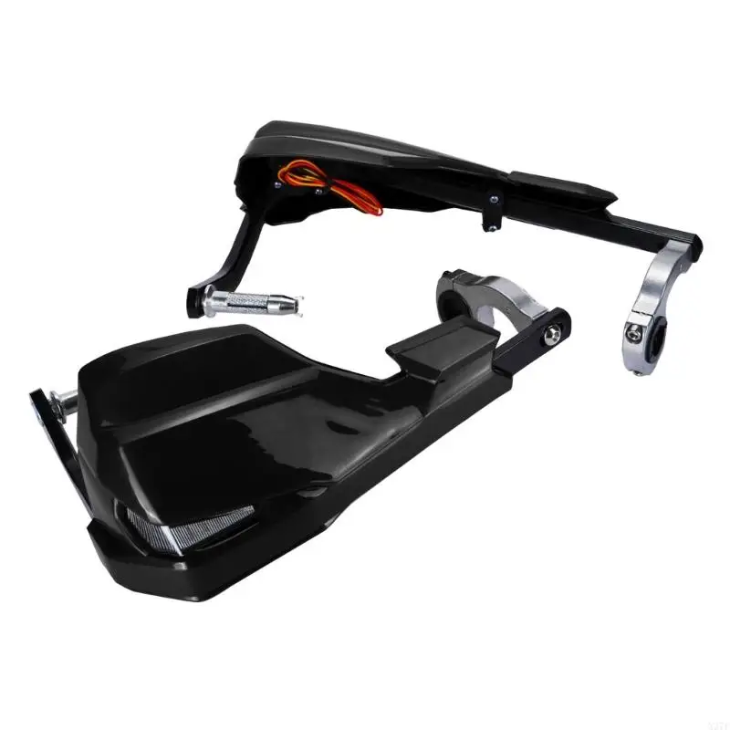 Universal Motorcycle Handlebar LED Running Light Handguard with Aluminum Frame for Off Road Riding X37F