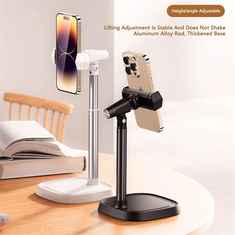 Portable Mobile Phone Lazy Holder Stretchable Live Broadcast Desktop Shooting Stand Universal Cellphone Grip Holder Bracket