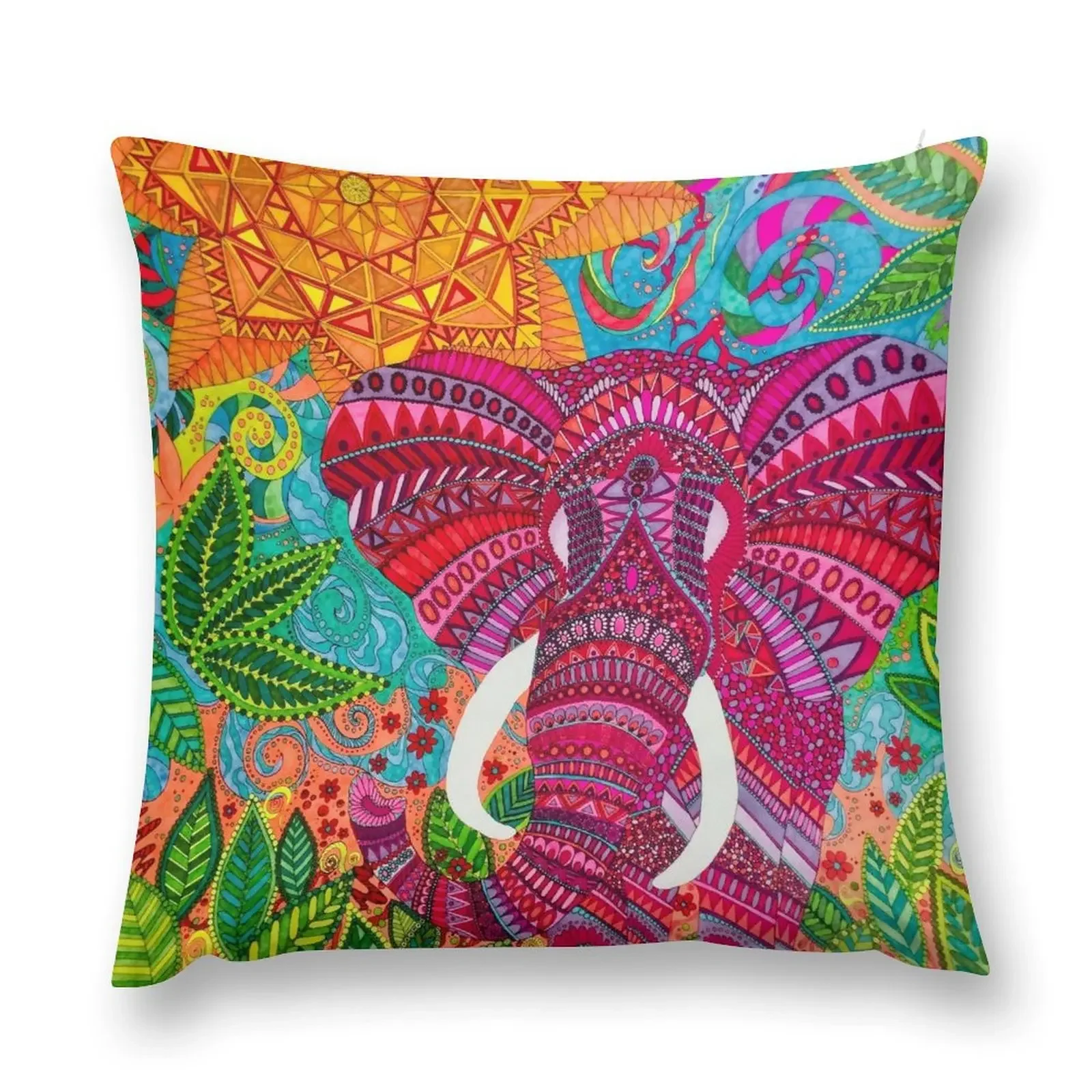 Your vibe attracts your tribe - By Rebecca artz Throw Pillow christmas decorations 2025 New year Cushions Cover pillow