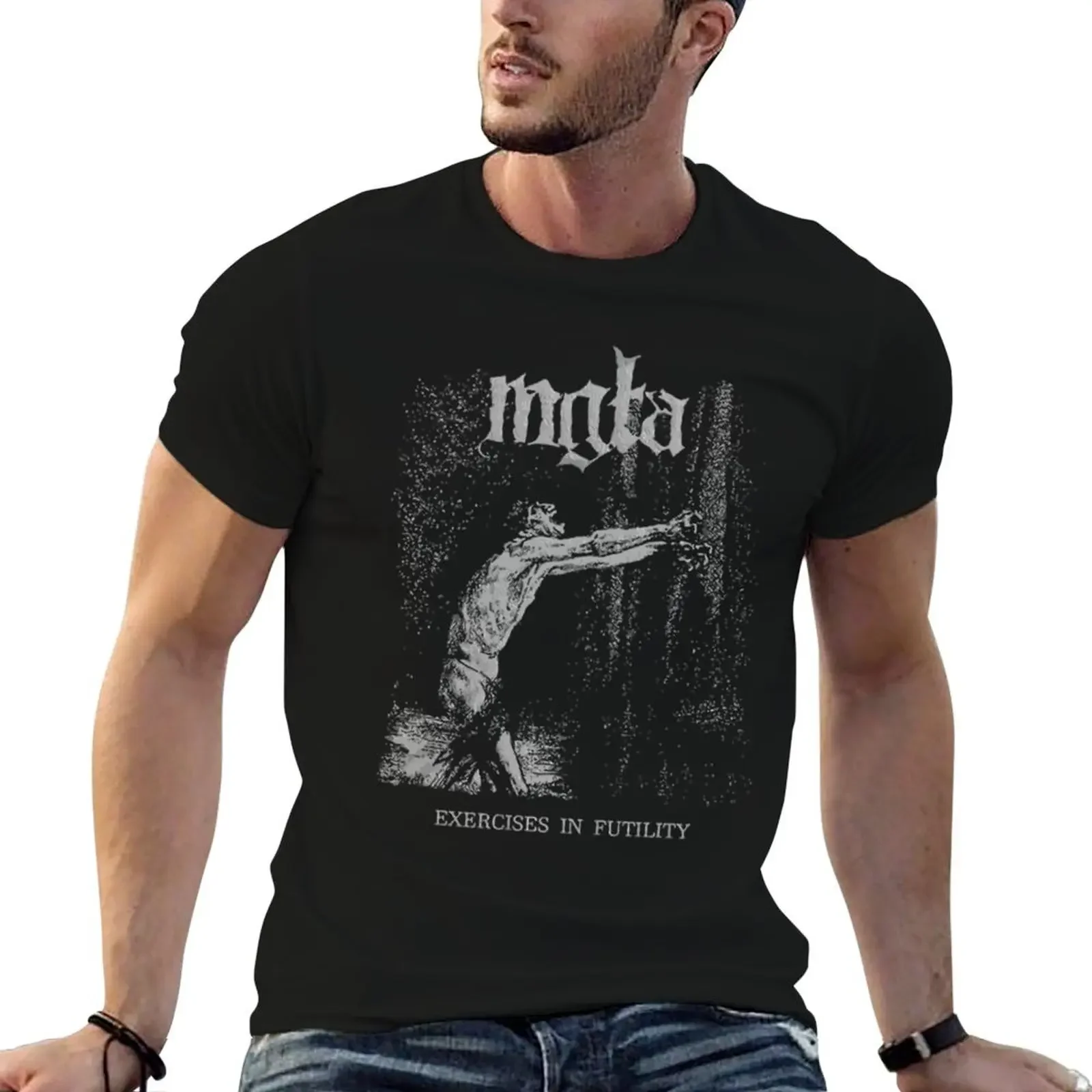 

Mgla - Black metal band . T-Shirt Personalized t-shirt street wear heavy weight t shirts for men