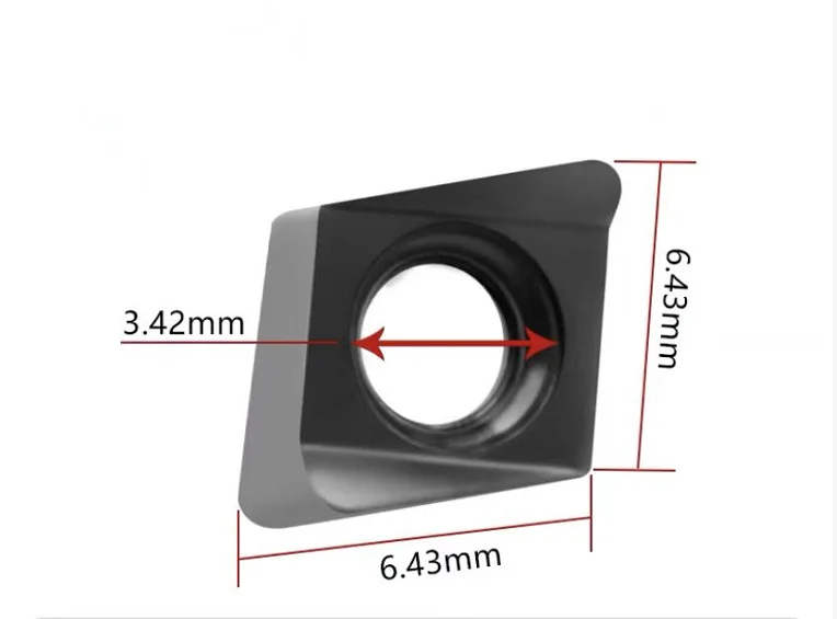 High Quality Original 4NKT060308 Carbide Inserts 4NKT Metal Fast Feed Milling Cutter Inserts 4NKT060308R M Milling Cutter Holder