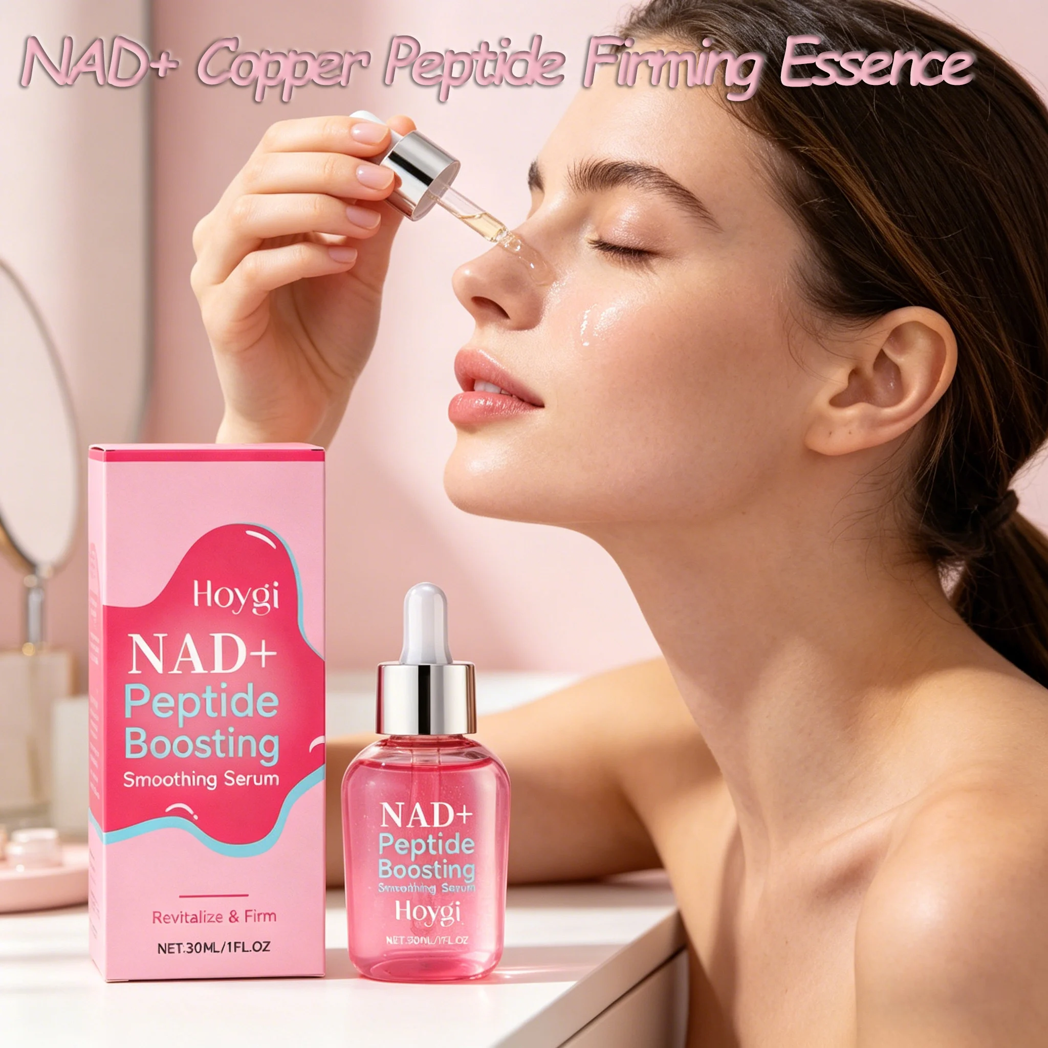Tripeptide Collagen Boost - NAD+ Peptide Roze Serum Koper Tripeptide