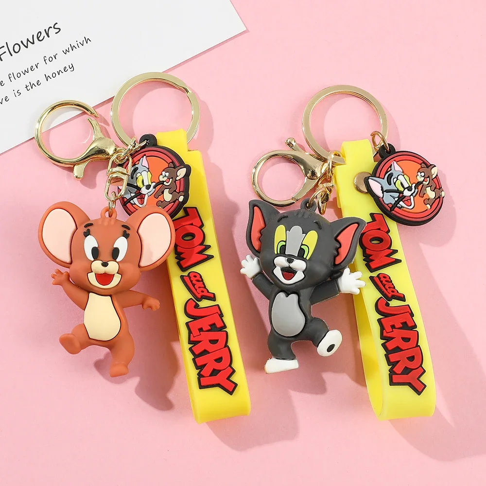 Get a Cute Cat and Mouse Cartoon Keychain for Only .32 – A Stylish Gift for Everyone