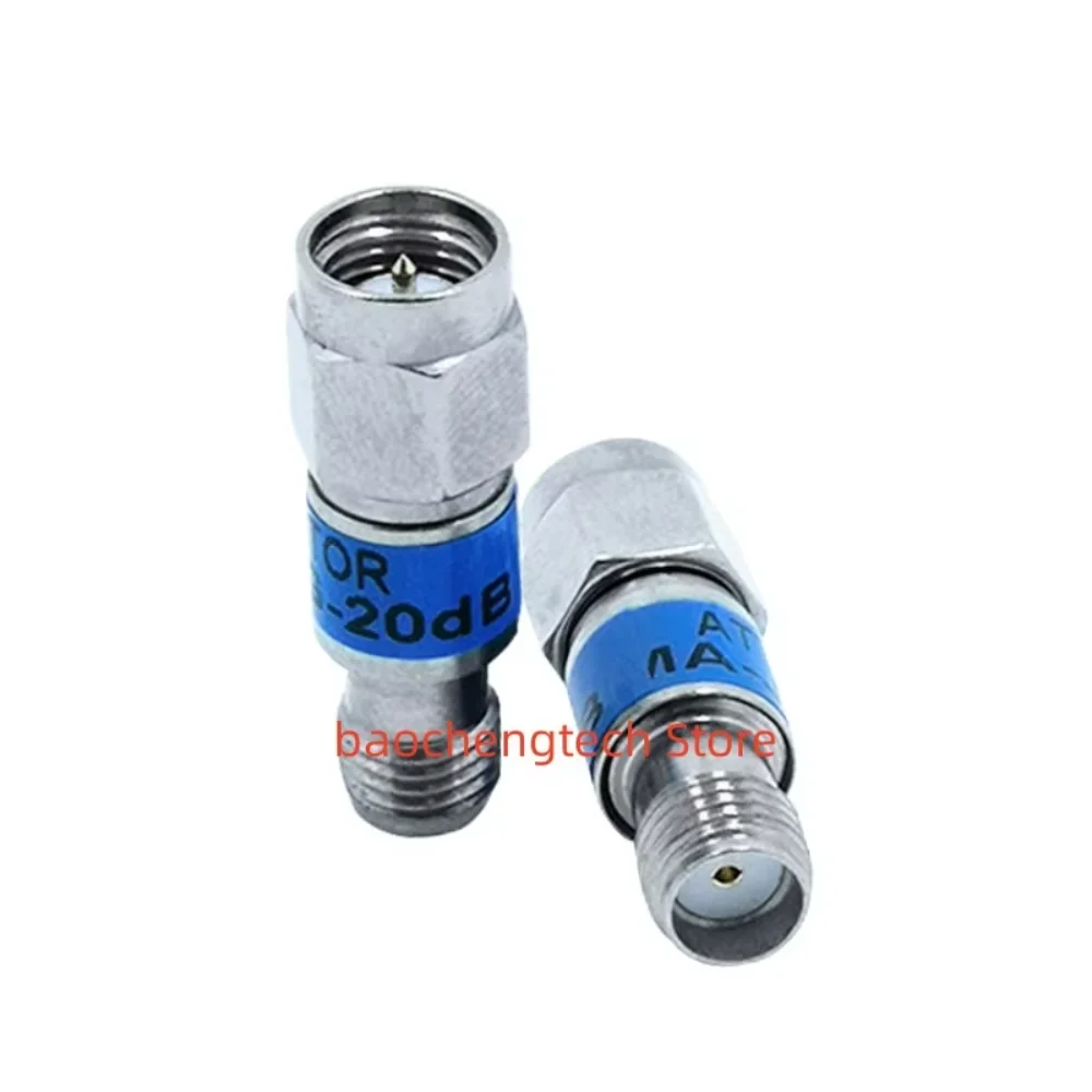 Attenuator SMA-JK 2W 3DB 5DB 6DB 10DB 15DB 20DB 30dB coaxial attenuator 2Watt 50Ohm DC-6G 18G RF signal attenuator