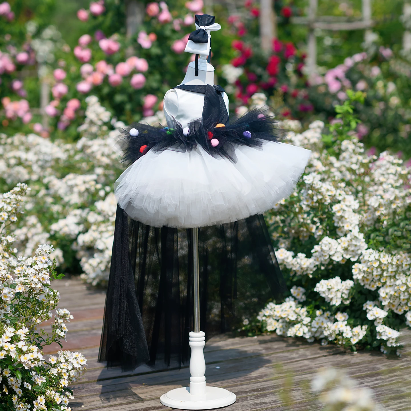 

[Candy Ballet] Children's Super Fairy Tailor Veil Dress 2026 New Girls' Birthday Banquet Princess Dress