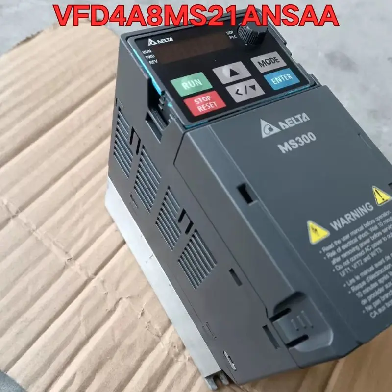 Second-hand inverter VFD4A8MS21ANSAA function test is normal Latest quotation in October 2025