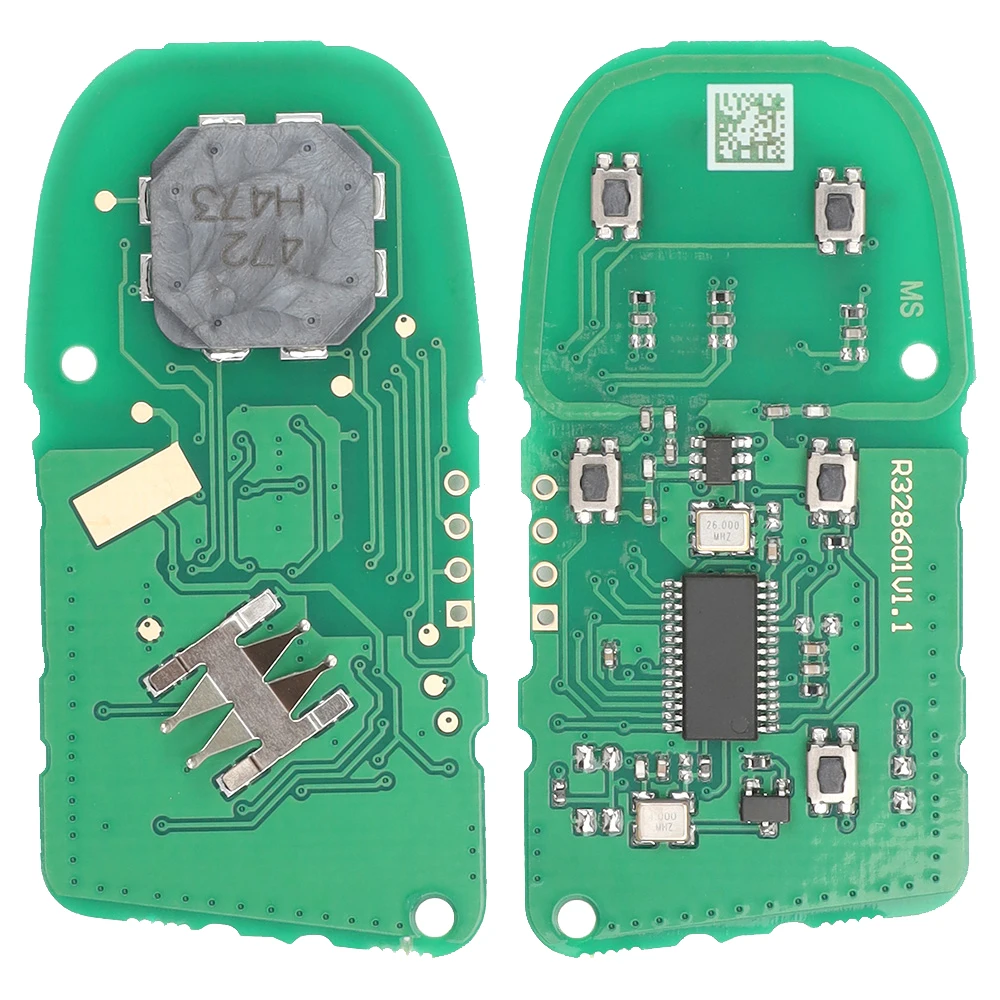 SilKY ID46 PCF7953 433MHz Proximity Car Remote Control Key For Jeep Grand Cherokee Dodge Journey Challenge SRT Hellcat Chrysler