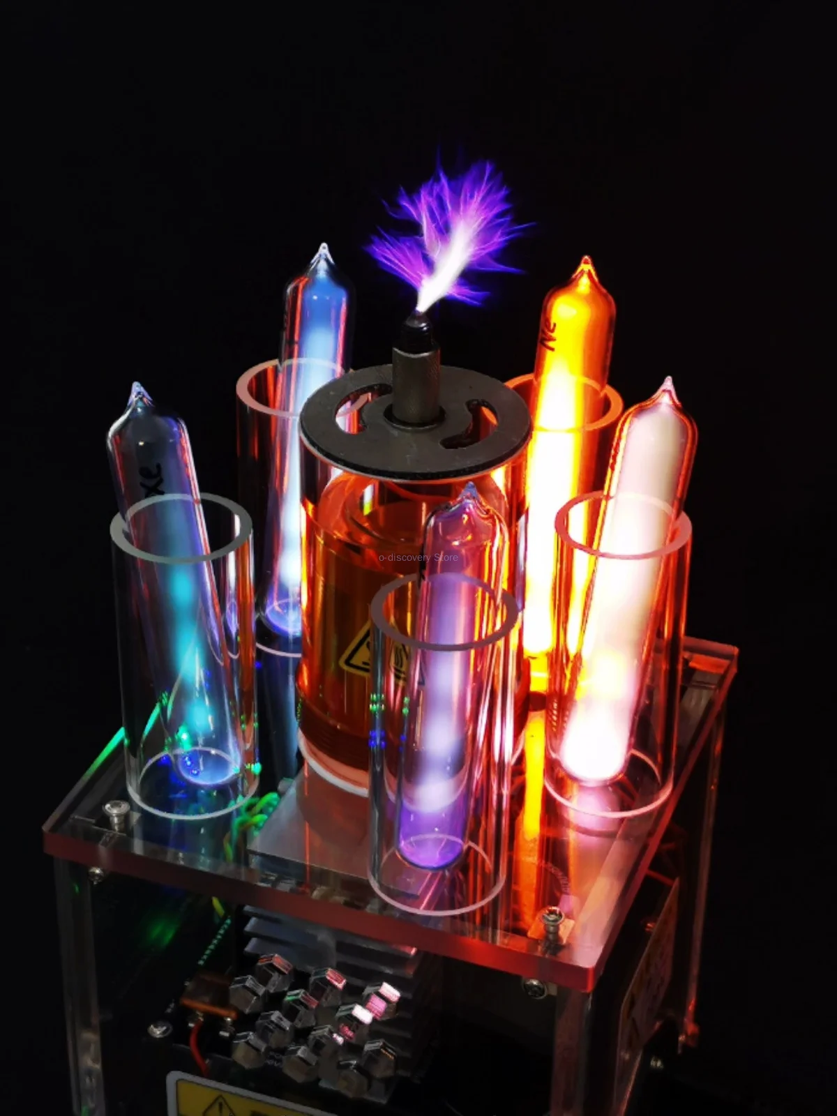 Tesla Coil Finished Product, New Unique Technology Toy, Plasma Music Arc, Fully Directional Bluetooth Speaker