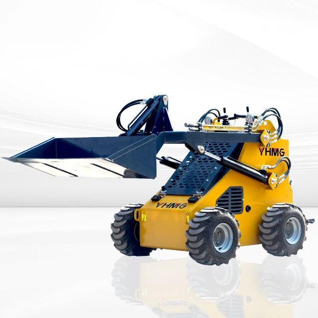 FREE SHIPPING Skid steer Loader CE EPA Engine Diesel Loaders Skidsteer Earth-moving Machinery Mini Skid Steer track Loader