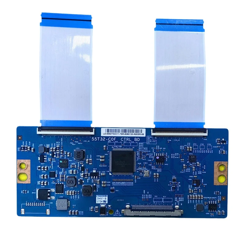 55T32-COF CTRL BD T-CON Logic Board 55.50T32.C11 55T32-C0f For 50 Inch 50S421LFAA ONN 100012585 100005843-A68E