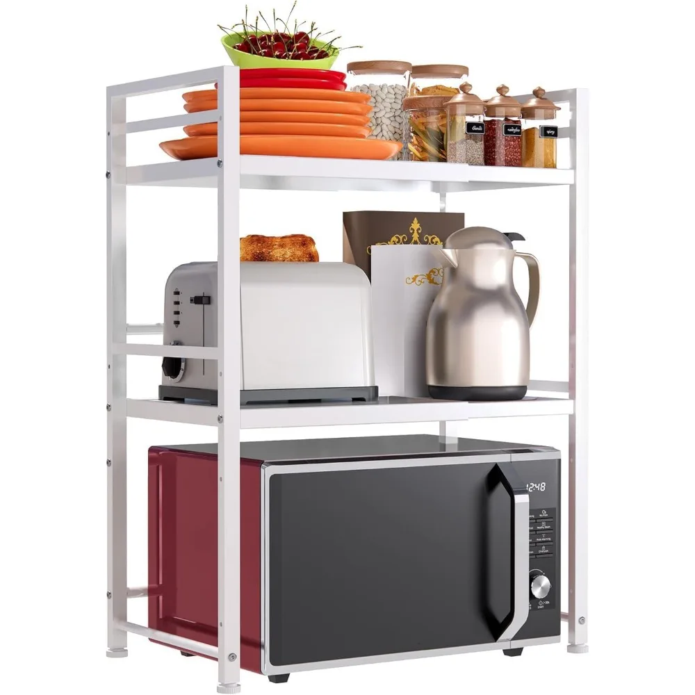 support-extensible-pour-four-a-micro-ondes-pour-comptoir-de-cuisine-solution-de-rangement-de-vaisselle-en-acier-au-carbone