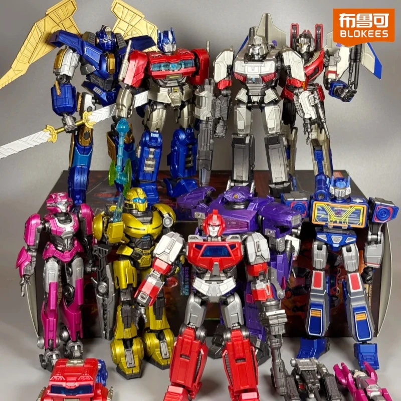 Gran oferta, Autobots transformadores, una clase clásica Optimus Prime Megatron, Sentinela aérea Prime, modelo ensamblado, juguetes, regalo de cumpleaños