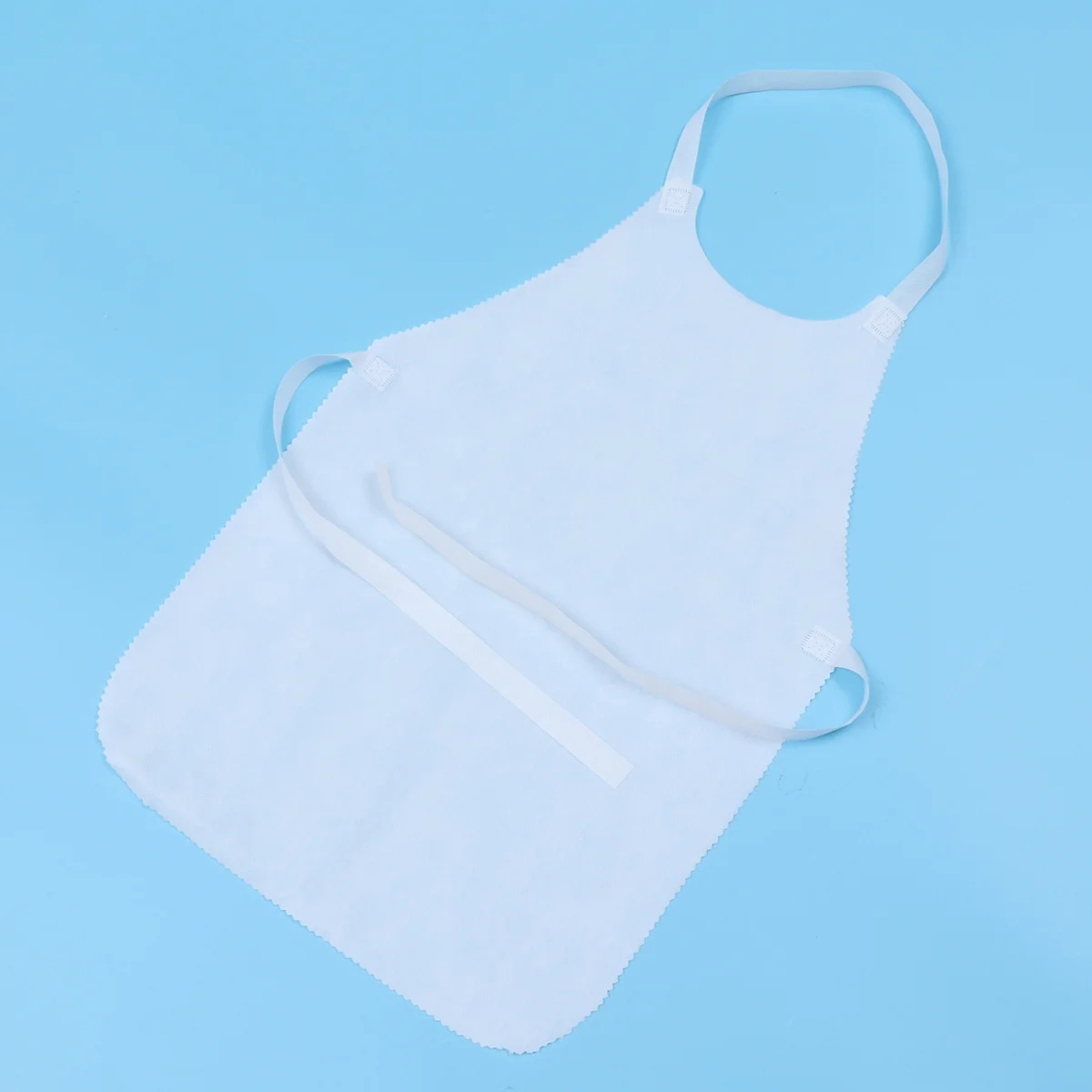 

10pcs Non Woven Aprons Disposable Oil Proof Lightweight Cooking Protector For Kitchen Picnic Painting Work Cleaning Portable