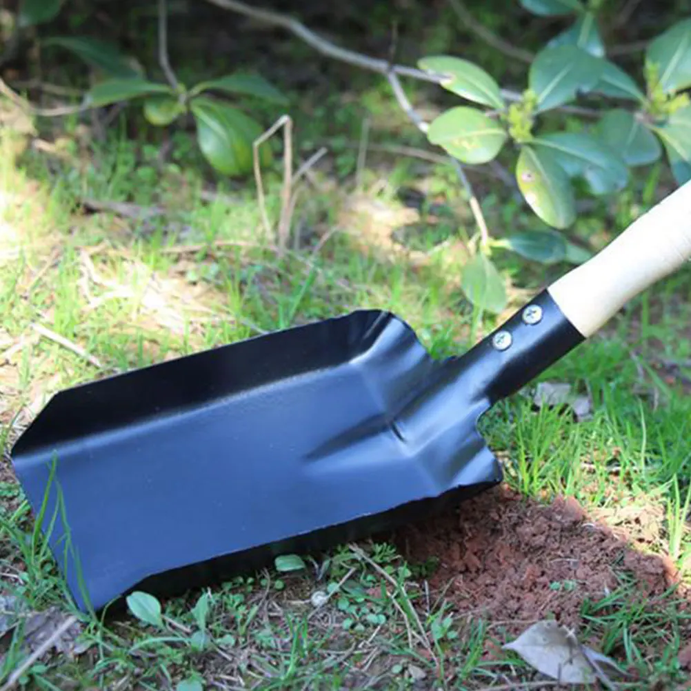 

2pcs Mini Shovel Durable Black Garden Tool for Flower Planting Soil Loosening Practical Gardening Shovel Vegetable Gardening