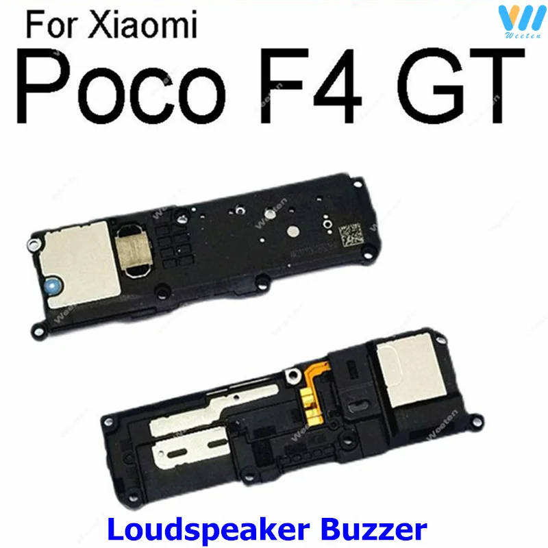 Loudspeaker For Xiaomi Poco C31 C40 C55 X4 GT X5 F5 M5 M5s M4 Pro 4G 5G Loud Speaker Buzzer Ringer Flex Cable Replacement Parts