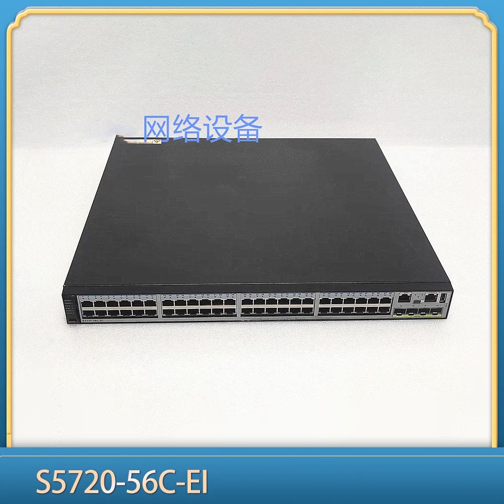 For Huawei 48 Gigabit Port 4 SFP+ 10Gigabit Network Switch S5720-56C-EI