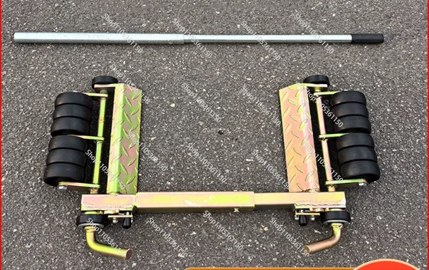 4 Whee Self-jacking Skates Recovery Skates Dolly Wheel Loader Car Wheel Loading Lift Dolly Jack