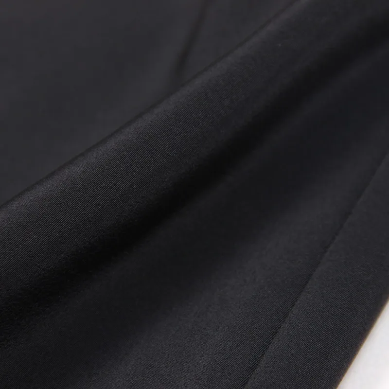 Personalizado em estoque moda high-end pele de avestruz manga comprida fino ajuste temperamento viajando terno feminino meia saia conjunto