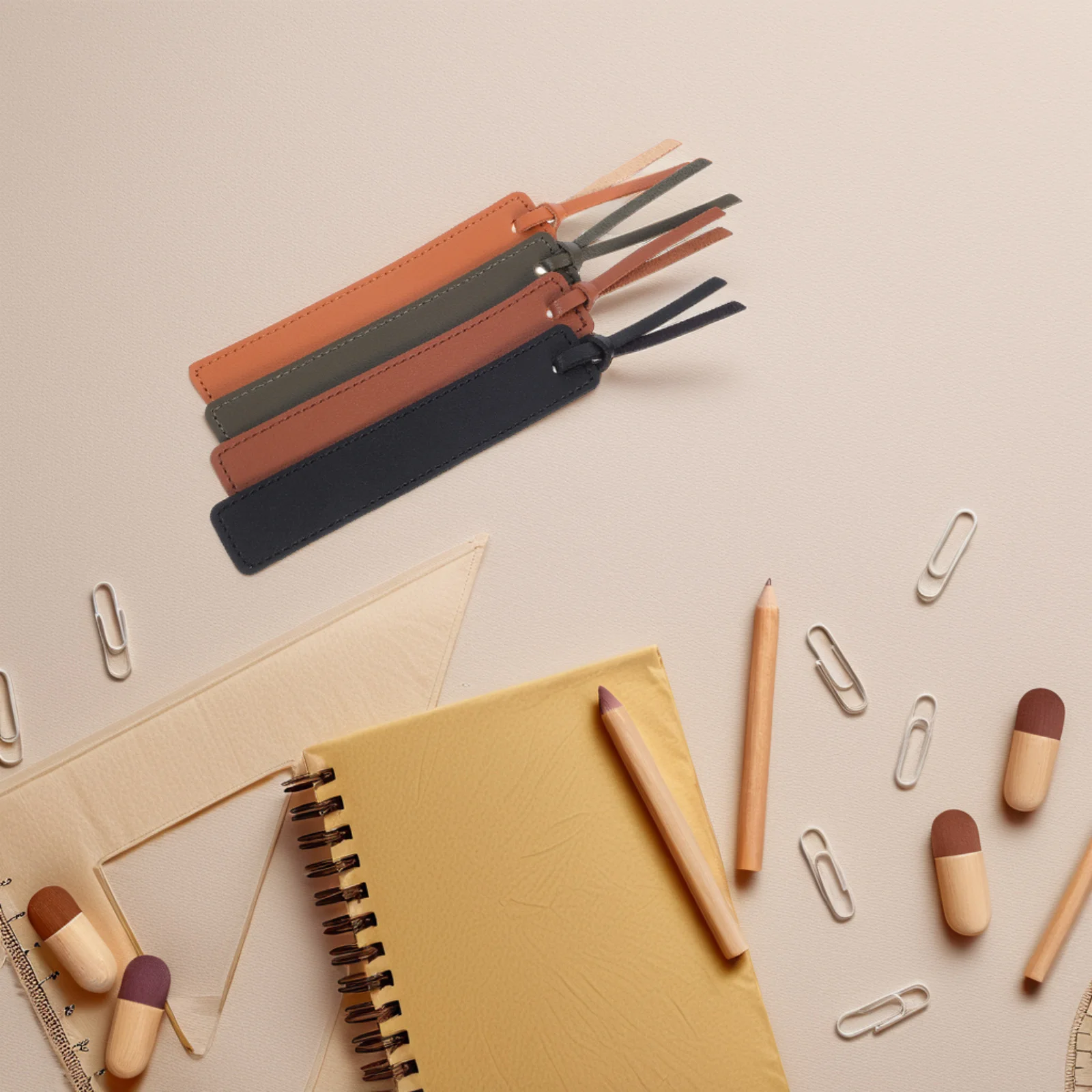 

BUTIFULSIC 4Pcs Bookmarks Creative Reading Page Markers Chic Book Labels Marcapaginas de Tabs Supply