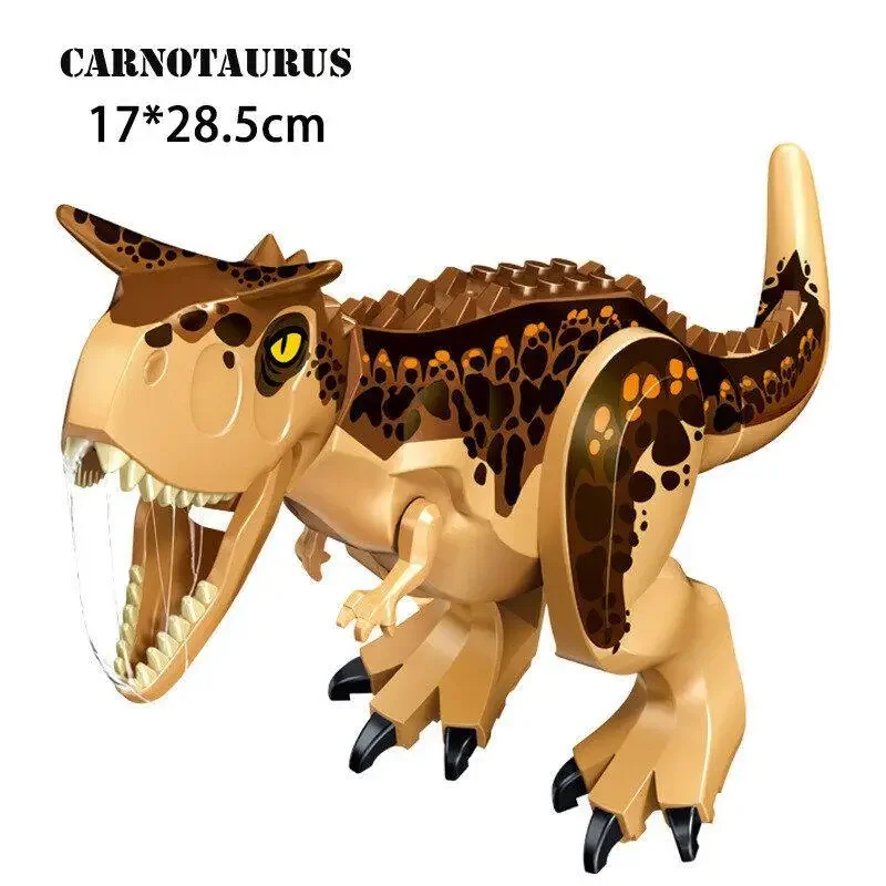 Jurassic World Brutal Raptor Bouwstenen Dinosaurus Model Tyrannosaurus Indominus T-Rex Monteren Educatief Speelgoed Voor Kinderen Gift