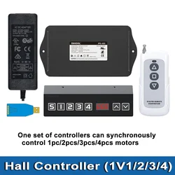 Hall controller for linear actuator Synchronous controller 1pc/2pcs/3pcs or 4 pieces Electric lifting motors