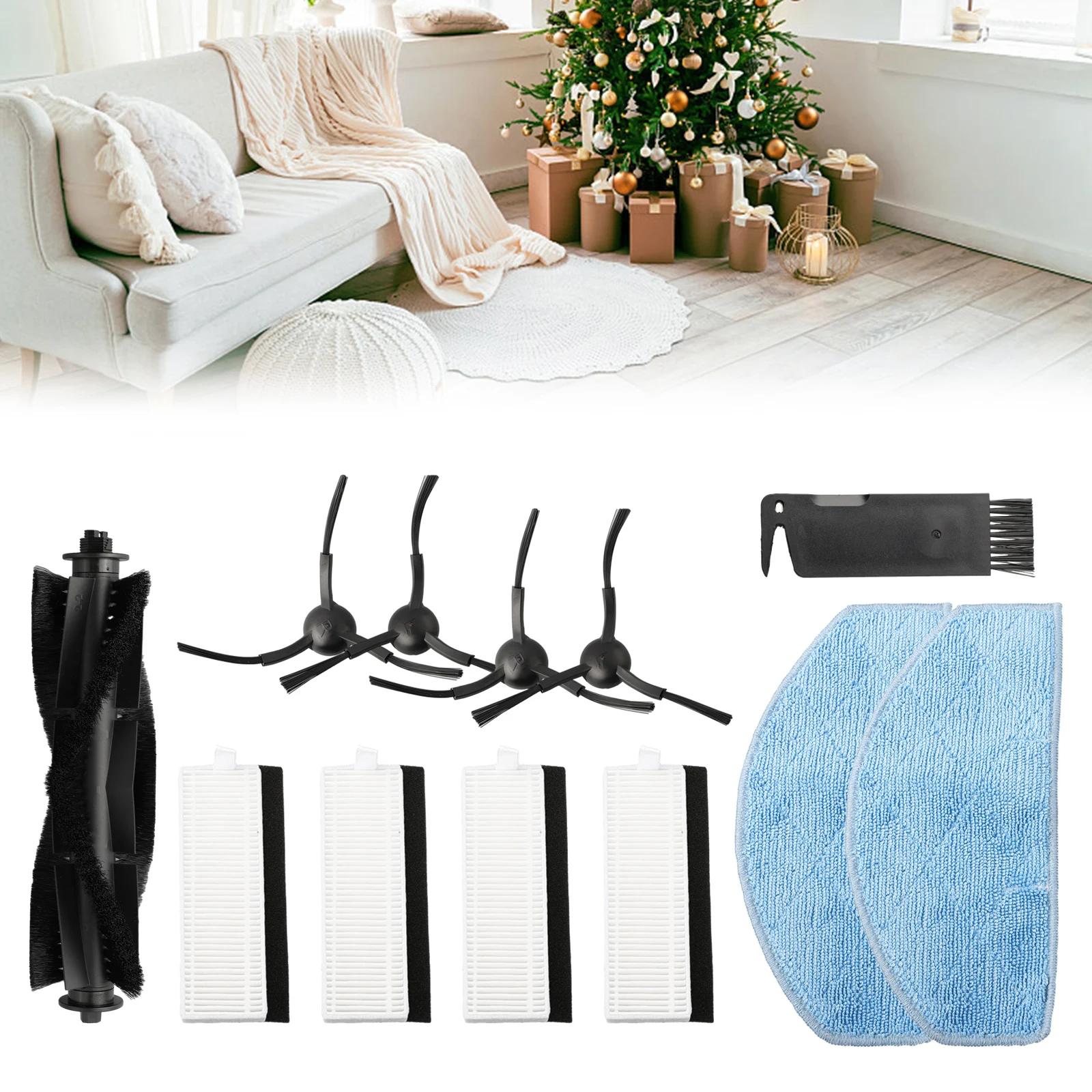 

Аксессуары для роботов-пылесосов для Laresar Evol 3 и Honiture для серии G20. Полный набор компонентов для чистки.