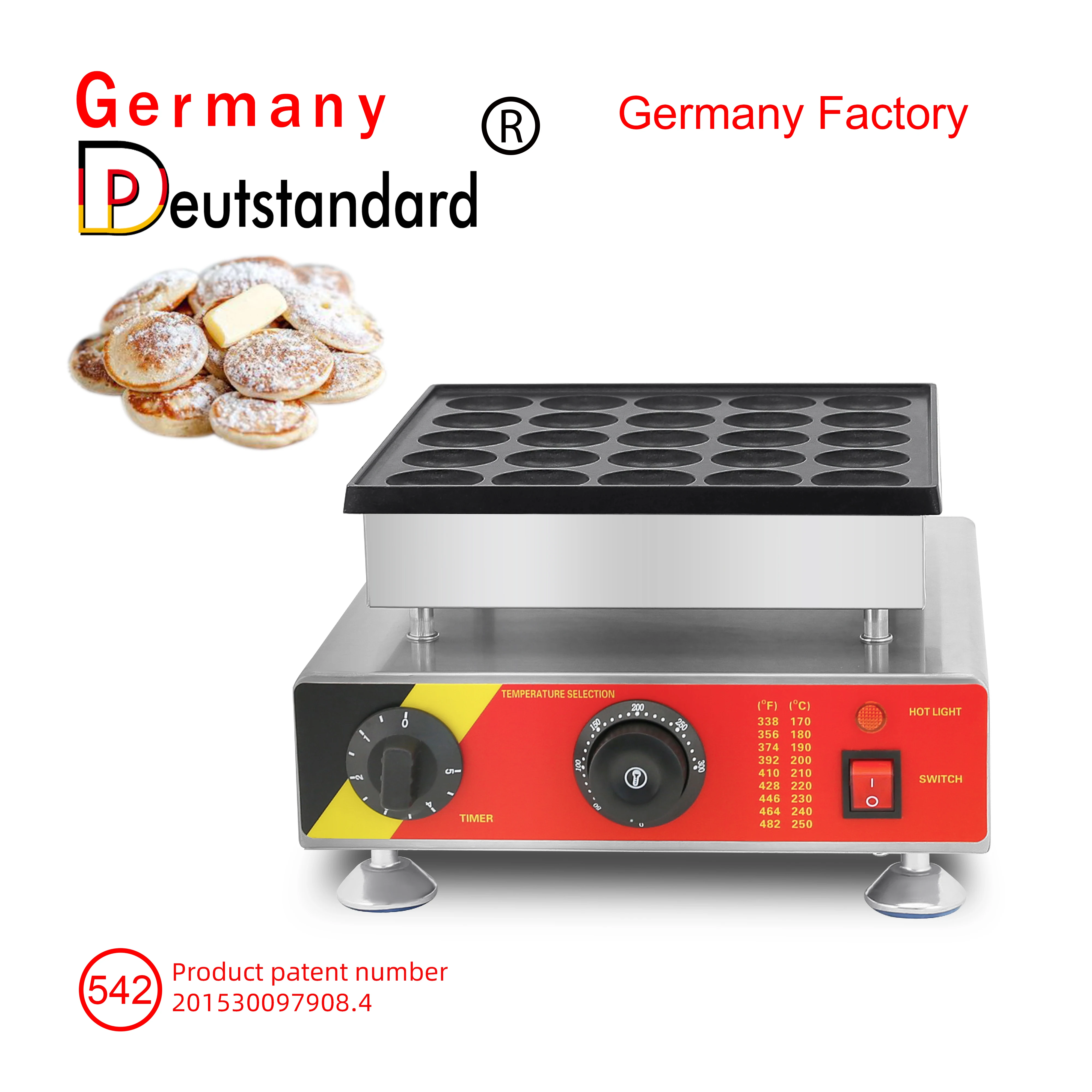 Gaufrier à 25 trous, Machine à gaufres Dorayaki, Grill, appareil de cuisine