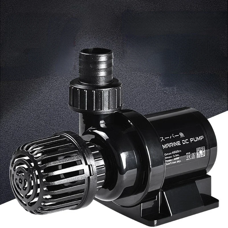 

Aquarium DC 24V Water Circulation Frequency Conversion Water Pump 2500L/H 2.5m Fish Tank Filter Submersible Fountain Pump насос