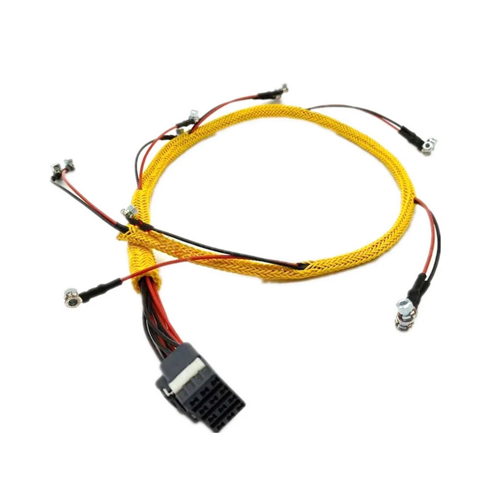 

For 320D 323D C6.4 C6.6 Engine Fuel Injector Nozzle Harness 305-4893 2694617 260-5542 Excavator Parts