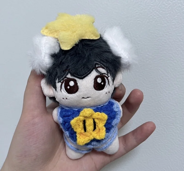 محشوة 10 سنتيمتر الصبي وسيم تشانغ كانغل ما Boquan لطيف نجم البحر الجسم القطن دمية ألعاب من نسيج مخملي كوس هدية عيد ميلاد أو قلادة حقيبة الظهر