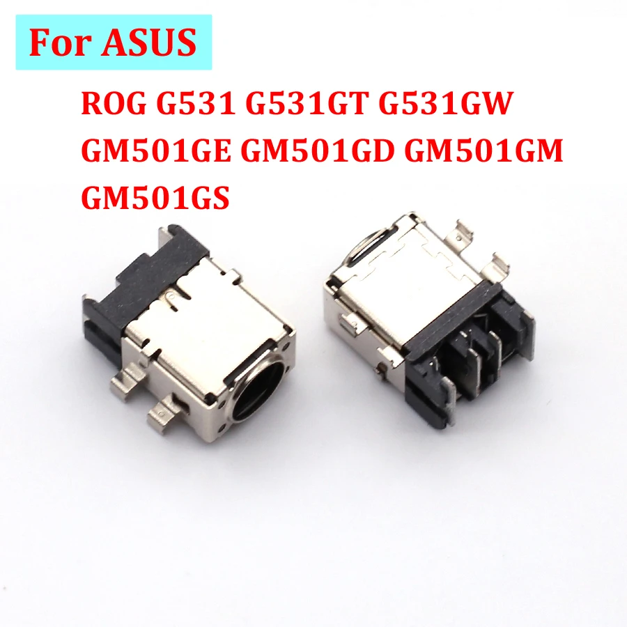 1-10PCS New DC Power Jack Charging Port Socket Connector For ASUS ROG G531 G531GT G531GW GM501GE GM501GD GM501GM GM501GS