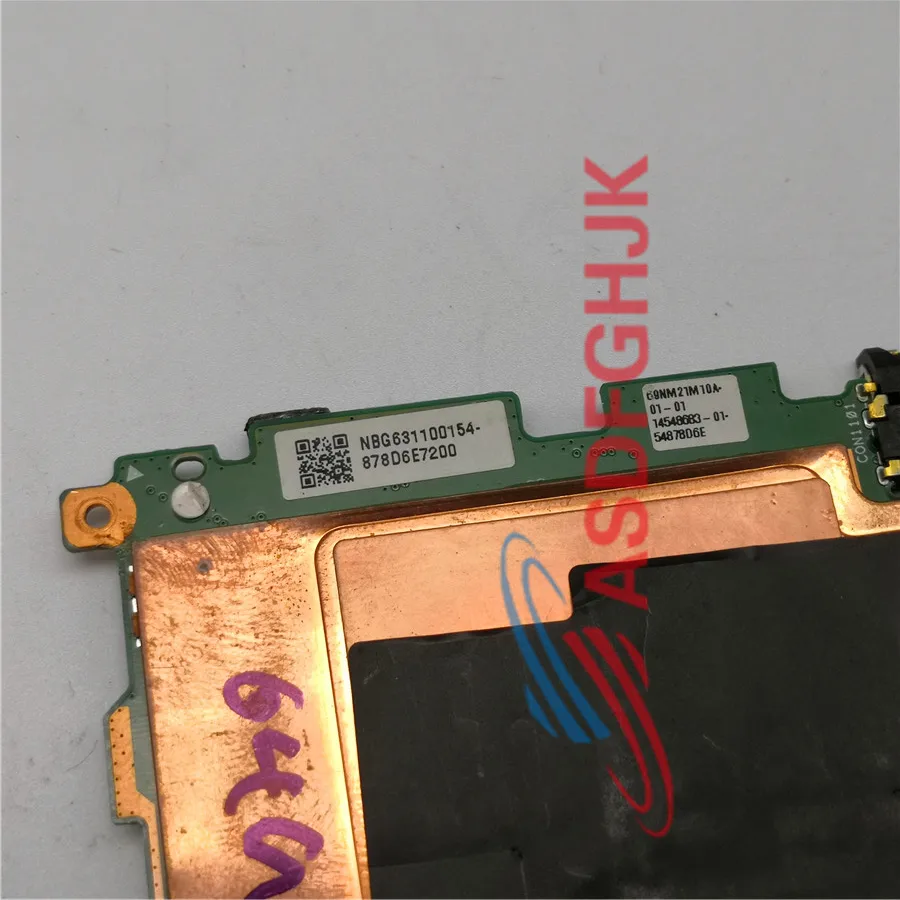 Original For Acer Aspire SW5-014P - PEGA P0JBC NBG631100154 69NM32M10A-01 Tablet Motherboard REV 2.0 Tested OK Free Shipping