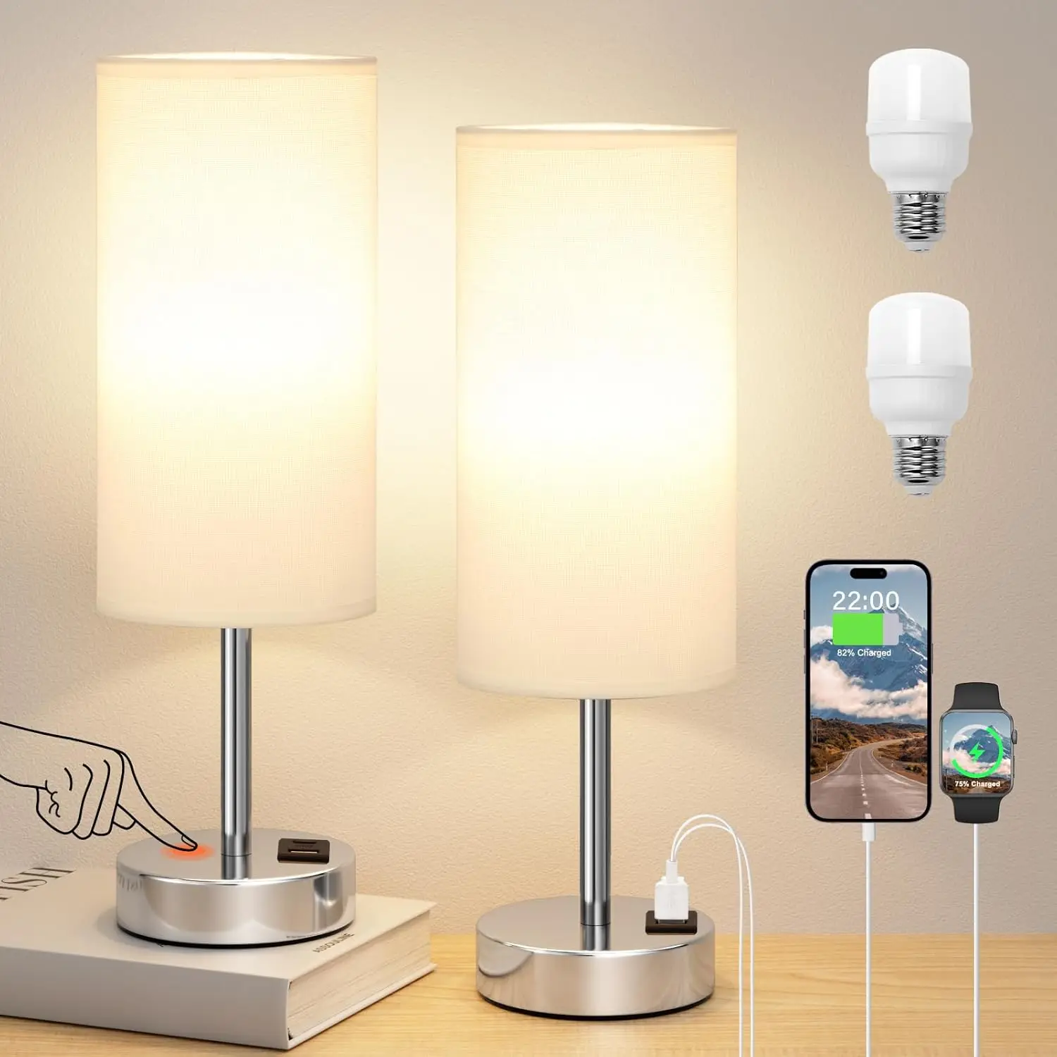 Touch Dimmable Beds…