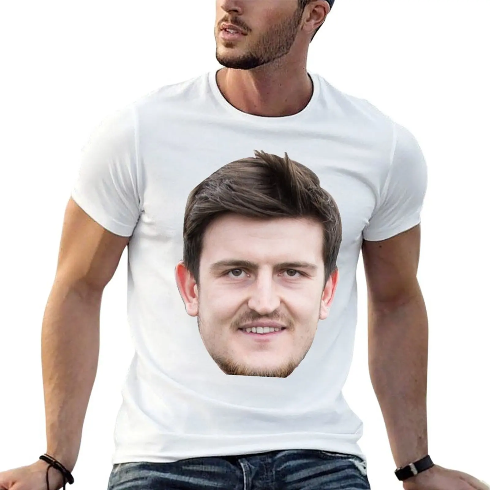 

Harry face T-Shirt t shirt man cotton funny t shirts dark humor men t shirt cotton 100% T-shirt