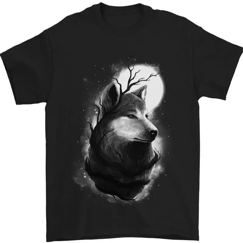 Футболка Vollmond Wolf Werwölfe Wölfe Herren из 100% хлопка