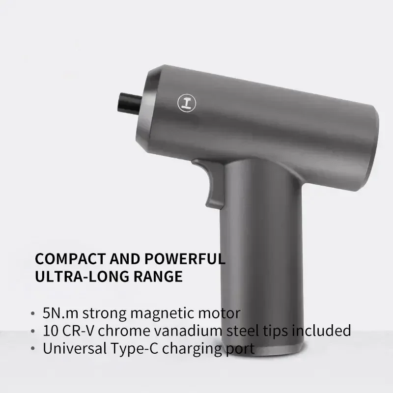 Xiaomi 3.6V Electric Screwdriver Kit Cordless Rechargeable Screw Driver 1500Mah Household Repair Power Tools Sets