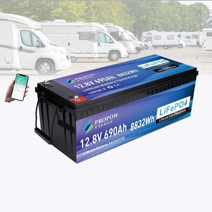 

Large Capacity Outdoor Camping Car RVs Lithium Batteries 12V 300Ah 460Ah 560Ah 690Ah LiFePO4 Battery