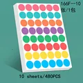 480pcs 10 sheets