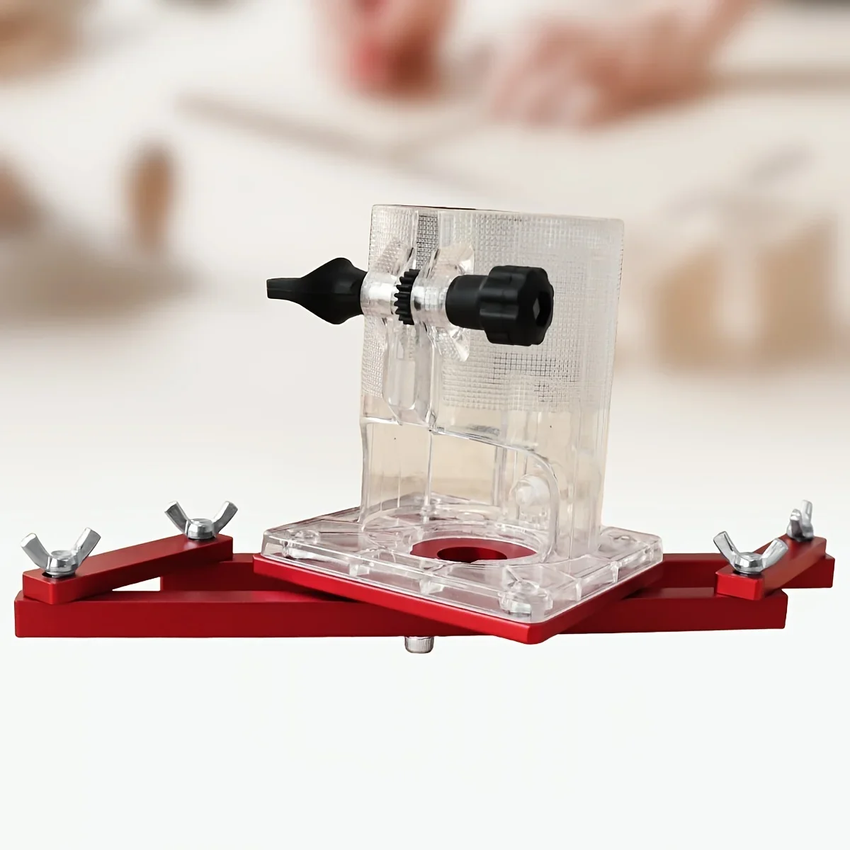 2 in 1 Center Invisible Fastener Slotting Bracket, Woodworking Grooving for Cabinet Furniture Install Invisible Screw Fasteners