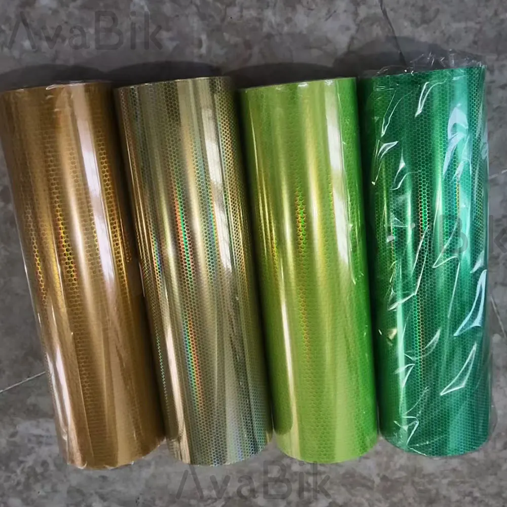 

Пленка для оклейки автомобилей и мотоциклов, виниловая, с эффектом лазерного сотового уплотнителя, для фар и задних фонарей, зеленая, оранжевая, меняющая цвет, наклейки для стайлинга авто