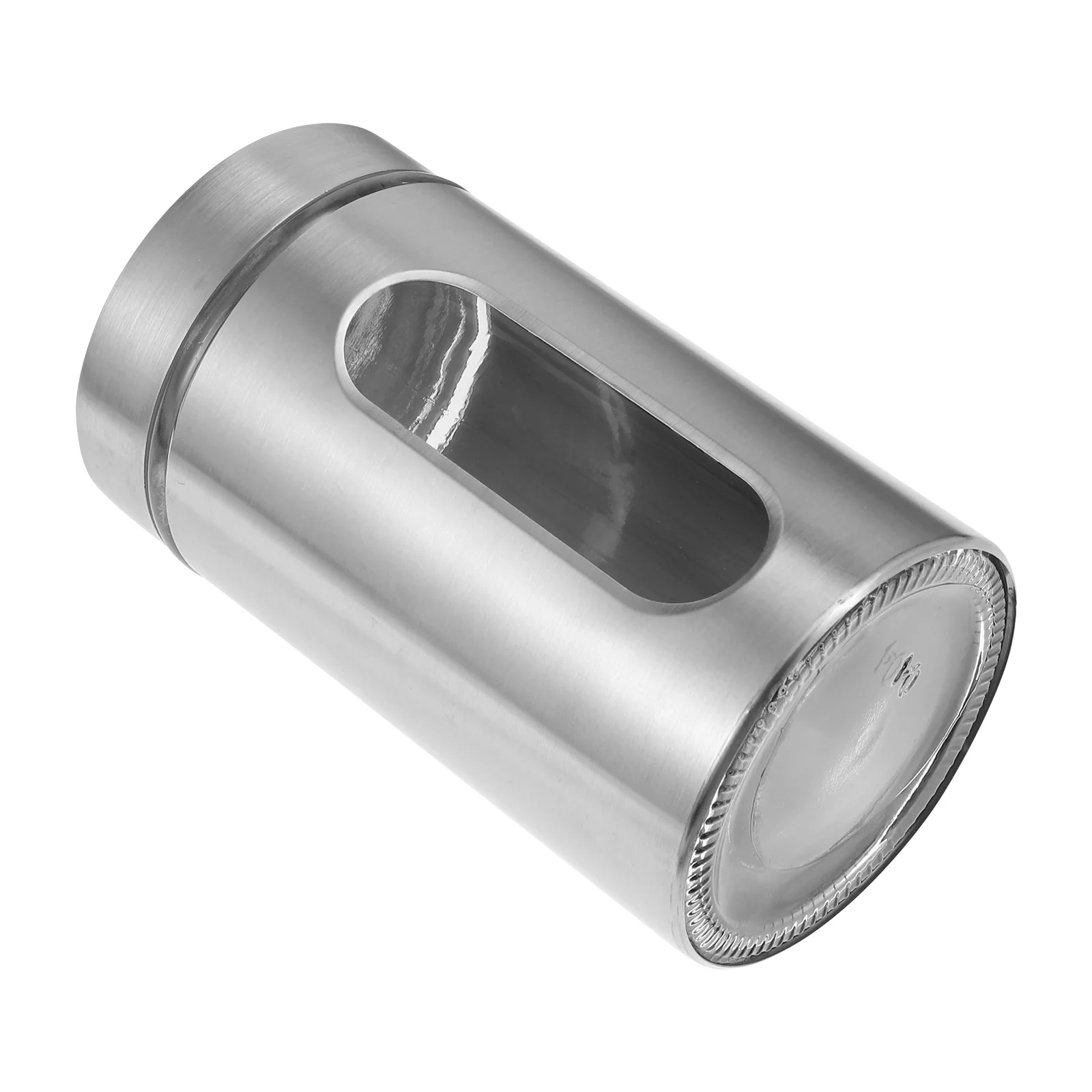 

Stainless Steel Storage Tank Rust-proof Sugar Shaker with Cover Sealed Container Collection Kitchen Canisters