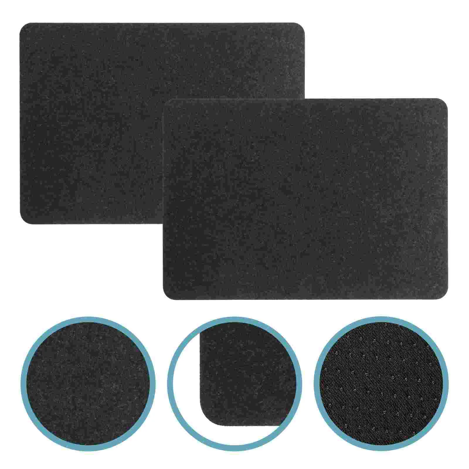 

2 Pcs Blender Mobile Mat Countertop Insulation Slide Pad Silicone Moving Silica Gel Kitchen