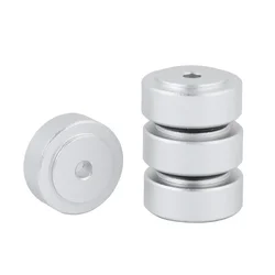 알루미늄 합금 앰프 피트, 완충기 앰프 패드 피트, 블랙, 20x8mm, 4 개